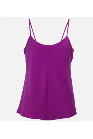 Max Mara Top lencero Oboli de seda