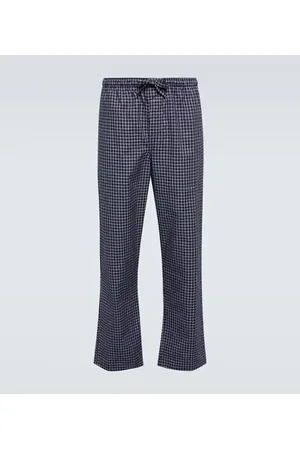 DEREK ROSE Pantalones de pijama de algodón