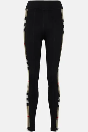 Burberry Leggings Check de jersey