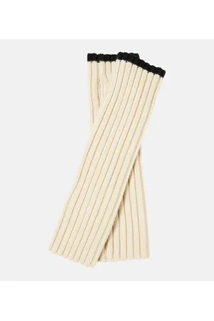 Totême Guantes de lana sin dedos