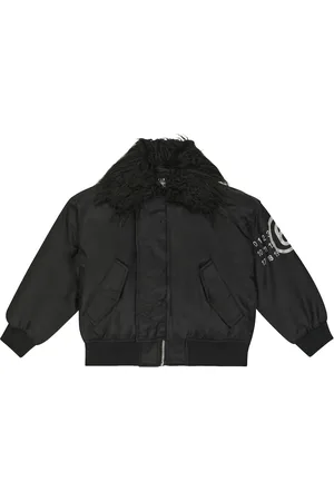 Maison Margiela Chaqueta bomber de sarga acolchada