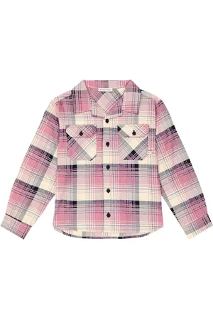 The New Society Camisa Raphael de algodón a cuadros
