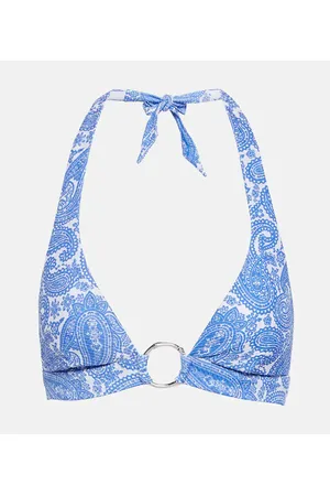 Heidi Klein Top de bikini Cap Mala con cuello halter