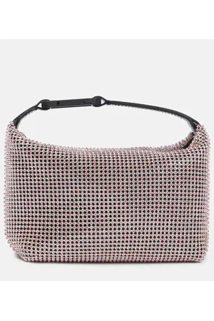 Eera Eéra Clutch Moonbag de piel con cristales