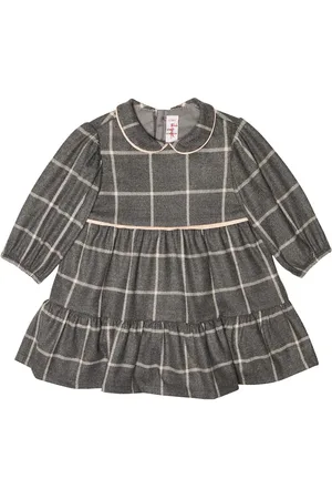 Il gufo Bebé - vestido a cuadros