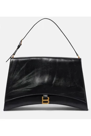 Balenciaga Bolso al hombro Crush Large de piel