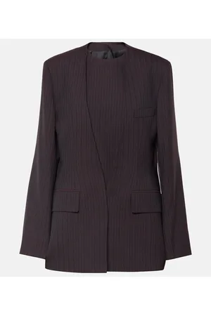 Victoria Beckham Blazer con raya diplomática