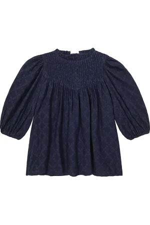 MORLEY Vestido Tulsa plisado de algodón