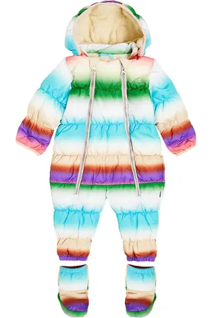 Molo Bebé - traje de esquí Hebe a rayas