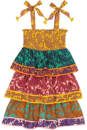 ZIMMERMANN Vestido Tiggy de algodón estampado