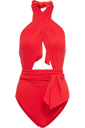 Karla Colletto Bañador con cuello halter