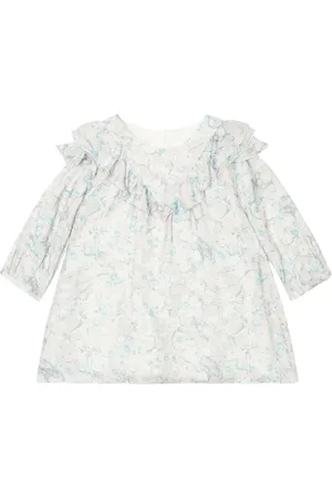 Chloé Chloé Kids Bebé - vestido ribeteado con volantes