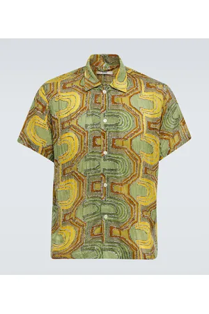 BODE Camisa Disco Tinsel bordada