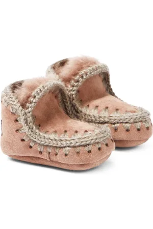 Mou Bebé - botines de ante con forro de borrego