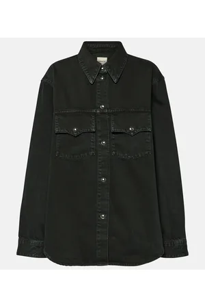 Khaite Camisa Jinn de denim