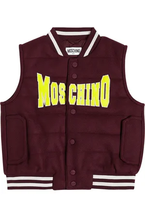 Moschino Chaleco acolchado con logo