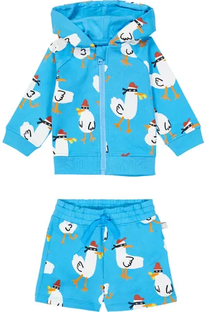 Stella McCartney Bebé - sudadera y shorts de algodón