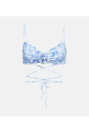 MAGDA BUTRYM Top de bikini floral