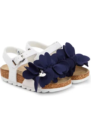 MONNALISA Sandalias Glitter con piel