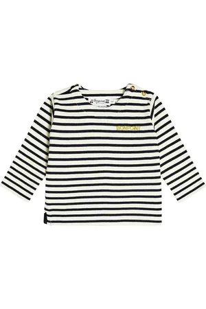 BONPOINT Bebé - camisa de algodón a rayas