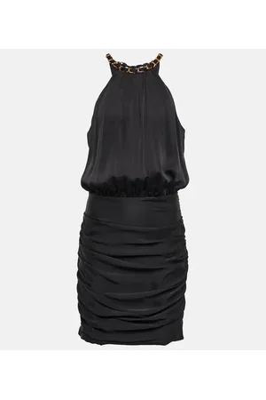 VERONICA BEARD Vestido corto en mezcla de seda