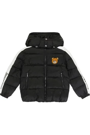 Moschino Chaqueta acolchada con aplicaciones