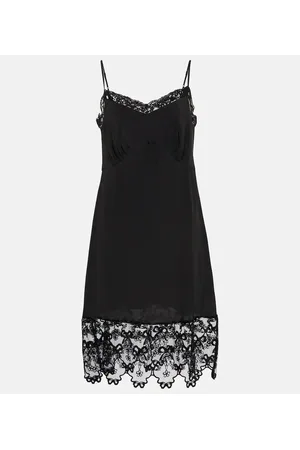 Simone Rocha Vestido camisero con encaje