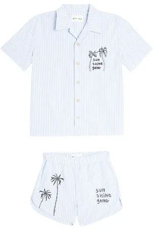 MORLEY Set de camisa y shorts Udo de algodón