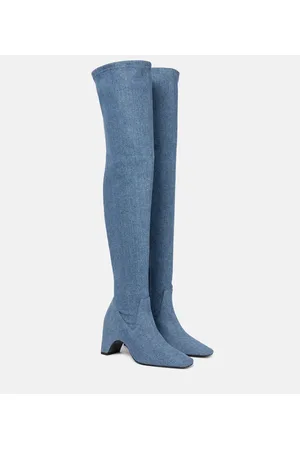 COPERNI Botas mosqueteras en denim