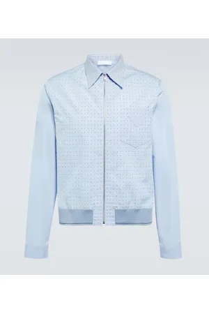 Prada Chaqueta de algodón con apliques