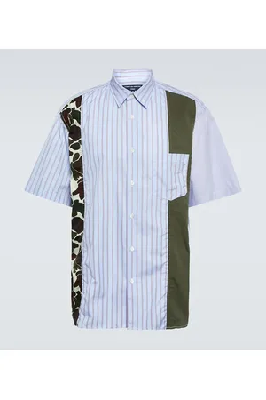 Comme des Garçons Comme des Garçons Homme Camisa de algodón a rayas