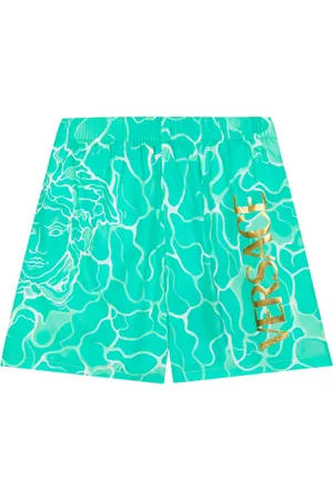 VERSACE Bañador con logo estampado