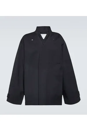 Bottega Veneta Chaqueta de lana y algodón
