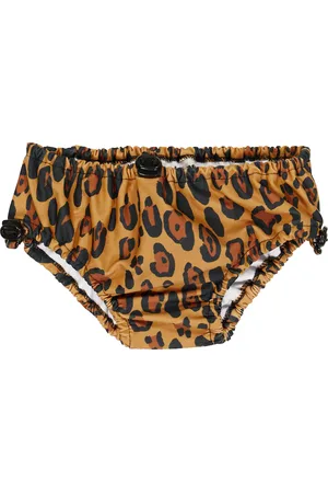 Mini Rodini Pantalones con estampado de leopardo