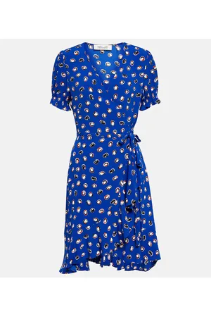 Diane von Furstenberg Vestido corto Emilia estampado