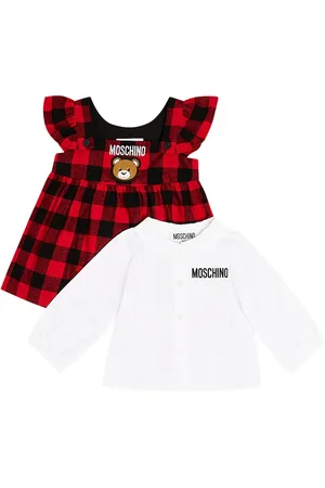 Moschino Bebé - set de top y vestido de algodón