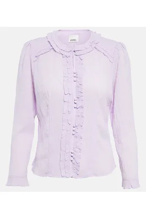 Isabel Marant Top Georgia fruncido