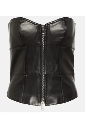 Isabel Marant Bustier Etna de piel