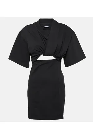 Jacquemus Vestido corto La Robe Bahia de algodón