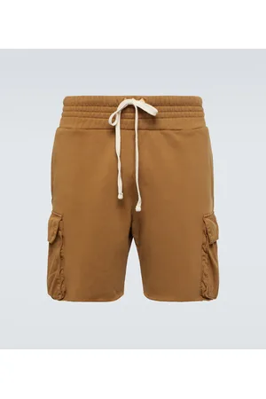 Les Tien Shorts cargo en jersey de algodón