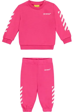 OFF-WHITE Bebé - chandal Helvetica de algodón