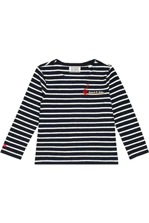 Scotch&Soda Camiseta en jersey de algodón a rayas