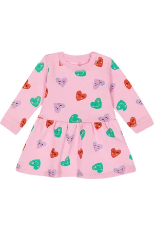 Stella McCartney Bebé - vestido de algodón estampado