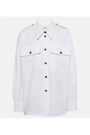 Khaite Camisa Missa de algodón
