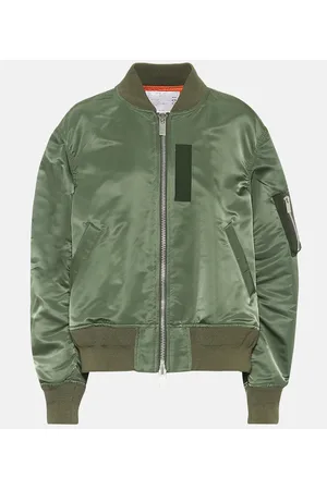 SACAI Chaqueta bomber de nylon