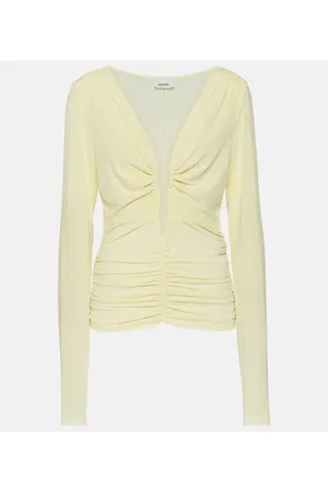 Isabel Marant Top Laura de jersey fruncido