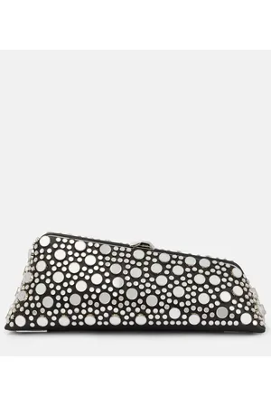 The Attico Clutch Long Night Small de piel