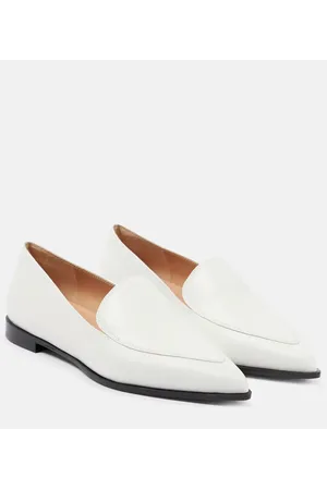 Gianvito Rossi Mocasines Perry de piel