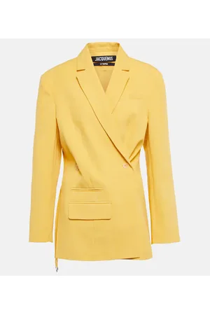 Jacquemus Blazer La Veste Tibau en mezcla de lino
