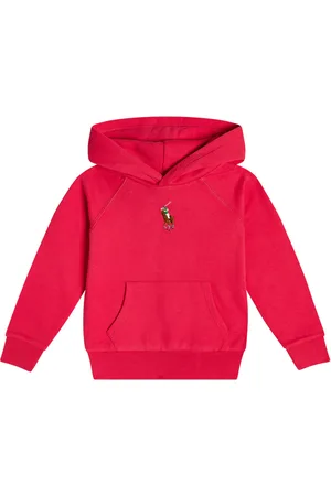 Ralph Lauren Sudadera en mezcla de algodón bordada